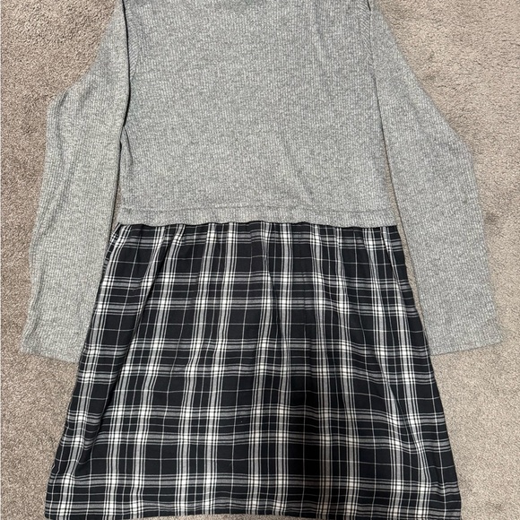 Girls Gray and Black Plaid Dresses Bundle - Picture 10 of 10